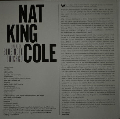 Nat King Cole - Live At The Blue Note Chicago | Mint (M) Mint (M) - JAZZ *NEW*