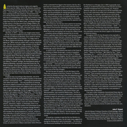 The Sun Ra Arkestra - Space Is The Place: Music From The Original Soundtrack | Mint (M) Mint (M) - JAZZ *NEW*