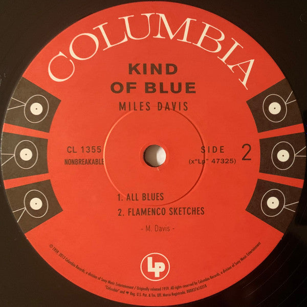 Kind Of Blue (JAZZ - MONO - 180G)(OPENED - UNPLAYED) | Near Mint (NM) Mint (M) - JAZZ *NEW*