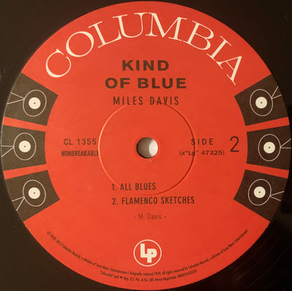 Kind Of Blue (JAZZ - MONO - 180G)(OPENED - UNPLAYED) | Near Mint (NM) Mint (M) - JAZZ *NEW*