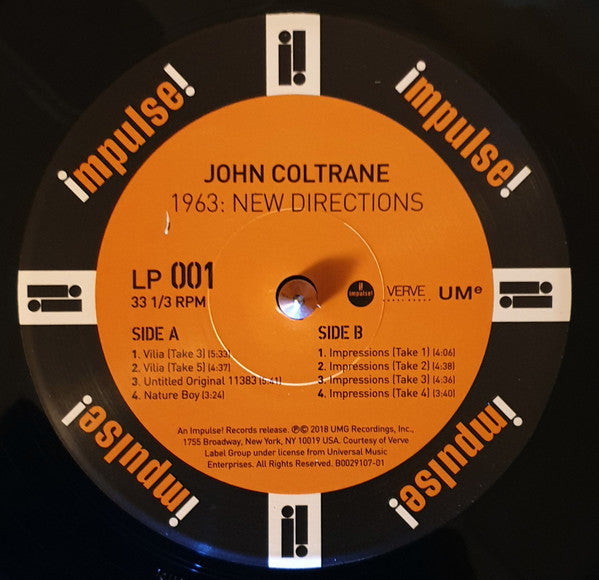 John Coltrane - 1963: New Directions (BOX) | Mint (M) Mint (M) - JAZZ *NEW*