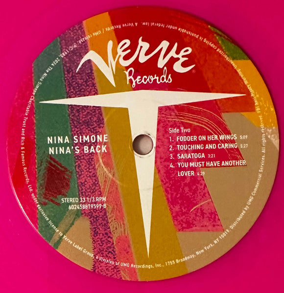 Nina Simone - Nina's Back! (VINYL LP Verve 602458879599) | - JAZZ *NEW*