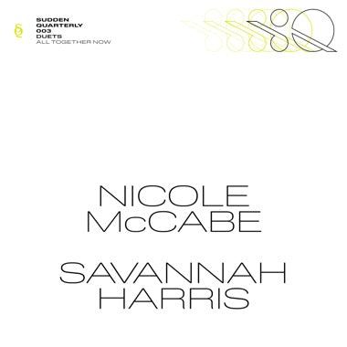 Nicole McCabe & Savannah Harris - (PRESALE 10/16/26) All Together Now (VINYL LP) | NEW - JAZZ *NEW*