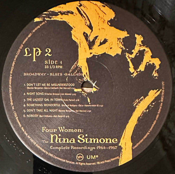 Nina Simone - Four Women: The Nina Simone Complete Recordings 1964-1967 (VINYL 4xLP Verve B0037958-01) | - JAZZ *NEW*