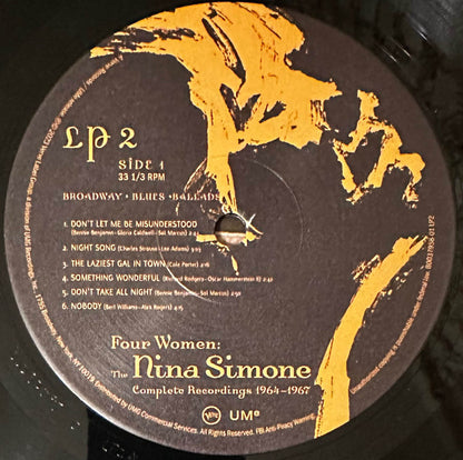 Nina Simone - Four Women: The Nina Simone Complete Recordings 1964-1967 (VINYL 4xLP Verve B0037958-01) | - JAZZ *NEW*