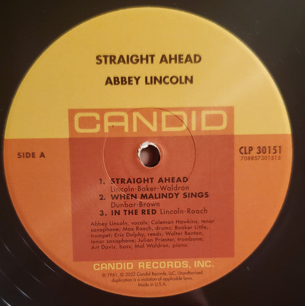 Straight Ahead | Mint (M) Mint (M) - JAZZ *NEW*