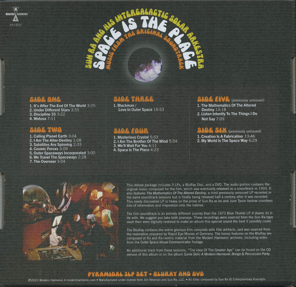 The Sun Ra Arkestra - Space Is The Place: Music From The Original Soundtrack | Mint (M) Mint (M) - JAZZ *NEW*