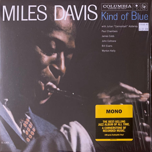 Kind Of Blue (JAZZ - MONO - 180G)(OPENED - UNPLAYED) | Near Mint (NM) Mint (M) - JAZZ *NEW*