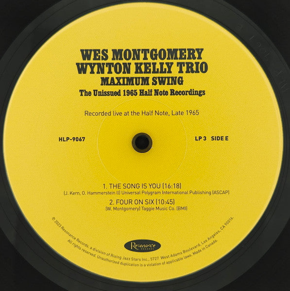 Maximum Swing: The Unissued 1965 Half Note Recordings (3xVINYL RSD) | - JAZZ *NEW*