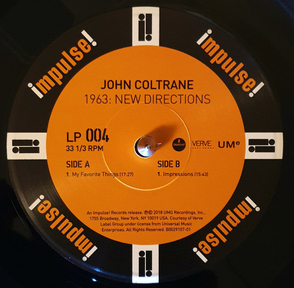 John Coltrane - 1963: New Directions (BOX) | Mint (M) Mint (M) - JAZZ *NEW*
