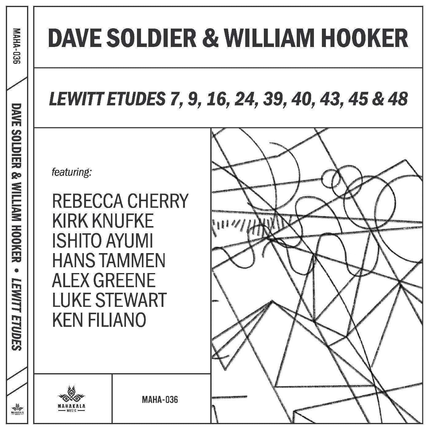 Soldier, Dave & William Hooker - Lewitt Etudes (CD) | - JAZZ *NEW*