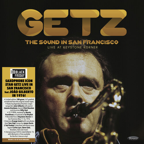 Stan Getz - The Sound in San Francisco: Live at Keystone Korner (BF RSD 2026 VINYL 3xLP) | NEW - JAZZ *NEW*