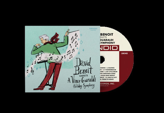 David Benoit - (PRESALE 11/20/26) David Benoit Conducts A Vince Guaraldi Holiday Symphony (CD) | NEW - JAZZ *NEW*