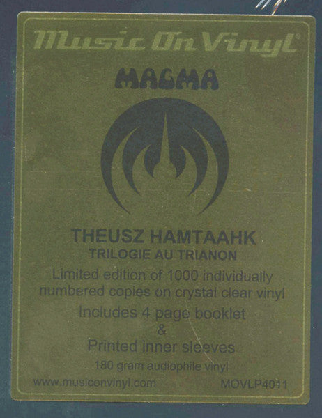 Theusz Hamtaahk Trilogie Au Trianon (4xVINYL) | Mint (M) Mint (M) - JAZZ *NEW*