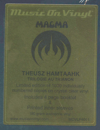 Theusz Hamtaahk Trilogie Au Trianon (4xVINYL) | Mint (M) Mint (M) - JAZZ *NEW*