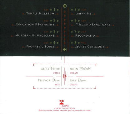 John Zorn - Templars - In Sacred Blood (CD) | Mint (M) Mint (M) - JAZZ *NEW*