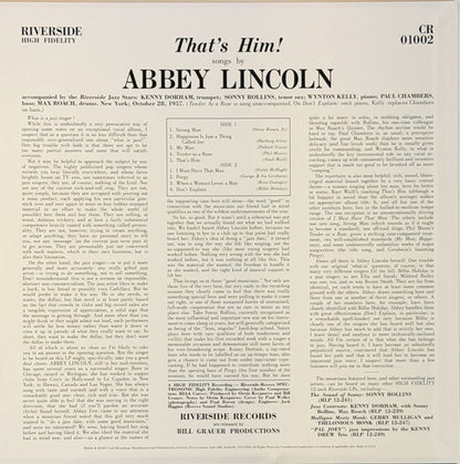 Abbey Lincoln - That's Him (RSD 2026 VINYL) | Mint (M) Mint (M) - JAZZ *NEW*