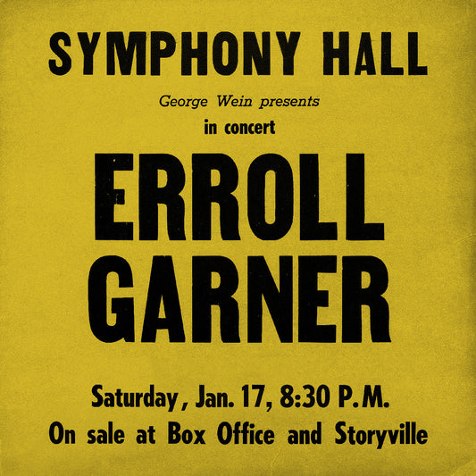 Garner, Erroll - Symphony Hall Concert | - JAZZ *NEW*