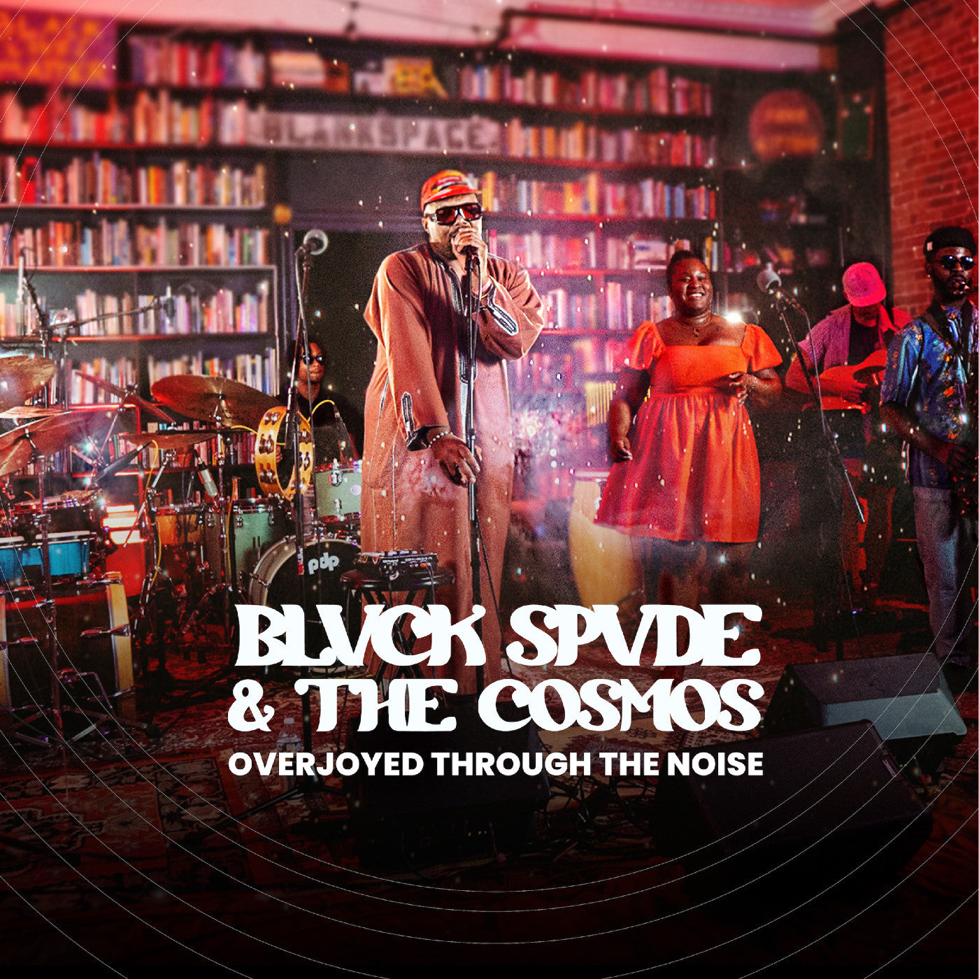 Blvck Spvde & The Cosmos - Overjoyed Through The Noise (SPACE SWIRL RED & BLUE VINYL) | - JAZZ *NEW*