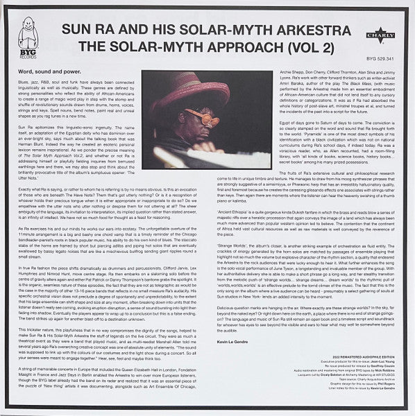 The Solar-myth Approach (Vol 2)(VINYL) | Mint (M) Mint (M) - JAZZ *NEW*