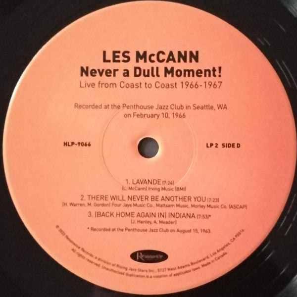 Never A Dull Moment! (Live From Coast To Coast 1966-1967) (3xVINYL RSD) | - JAZZ *NEW*