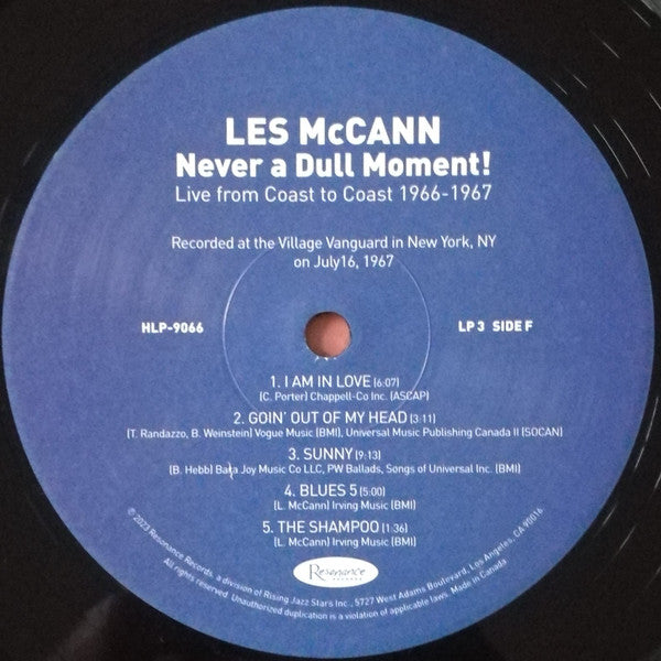 Never A Dull Moment! (Live From Coast To Coast 1966-1967) (3xVINYL RSD) | - JAZZ *NEW*