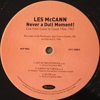 Never A Dull Moment! (Live From Coast To Coast 1966-1967) (3xVINYL RSD) | - JAZZ *NEW*