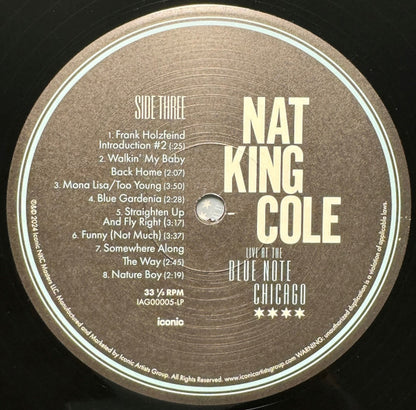 Nat King Cole - Live At The Blue Note Chicago | Mint (M) Mint (M) - JAZZ *NEW*