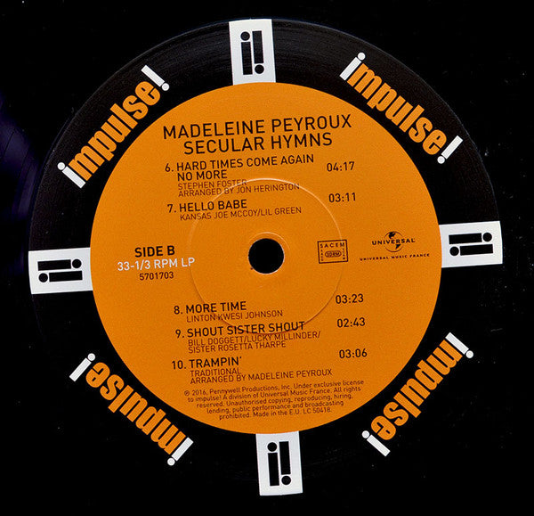 Secular Hymns (VINYL) | Mint (M) Mint (M) - JAZZ *NEW*