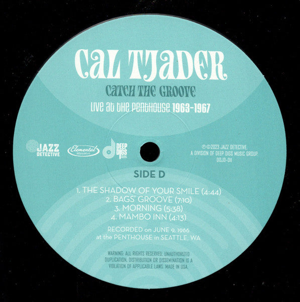 Catch The Groove (Live At The Penthouse 1963-1967) (VINYL RSD) | - JAZZ *NEW*