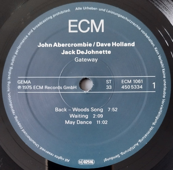 Gateway (VINYL) | - JAZZ *NEW*