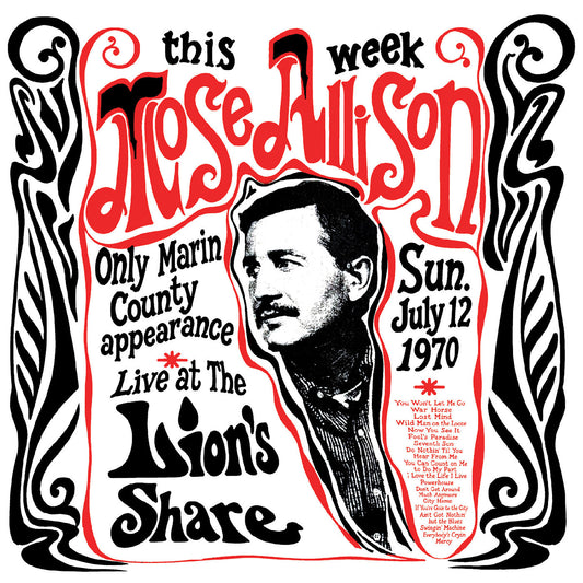 Mose Allison - (PRESALE 11/20/26) Live at The Lion's Share July 12, 1970 (NOTES PHOTOS BOOK CD) | NEW - JAZZ *NEW*