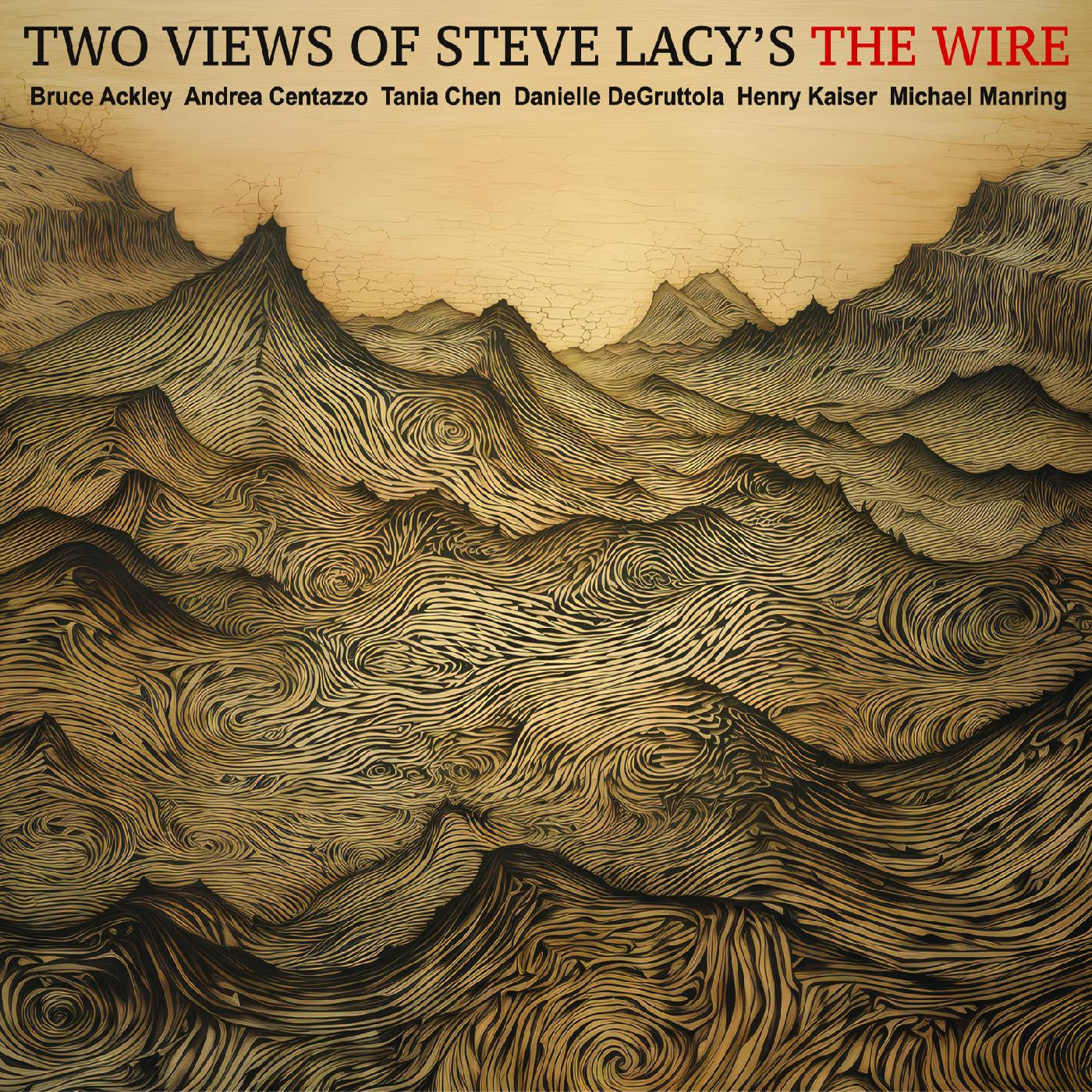 Ackley-Chen-Centazzo-DeGruttola-Kaiser-Manring - TWO VIEWS OF STEVE LACYS THE WIRE (CD) | - JAZZ *NEW*