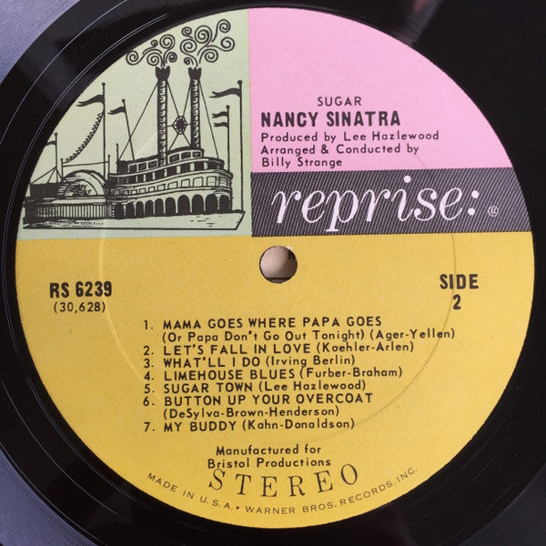 Nancy Sinatra - Sugar (VINYL LP) | Near Mint- (NM-) Excellent (EX) - JAZZ/POP / USED *NEAR MINT-*