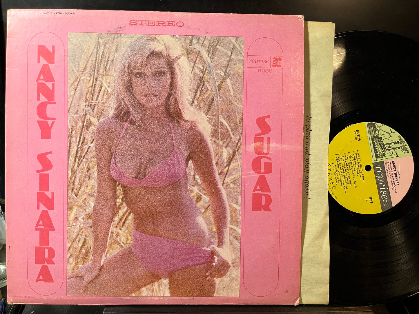 Nancy Sinatra - Sugar (VINYL LP) | Near Mint- (NM-) Excellent (EX) - JAZZ/POP / USED *NEAR MINT-*