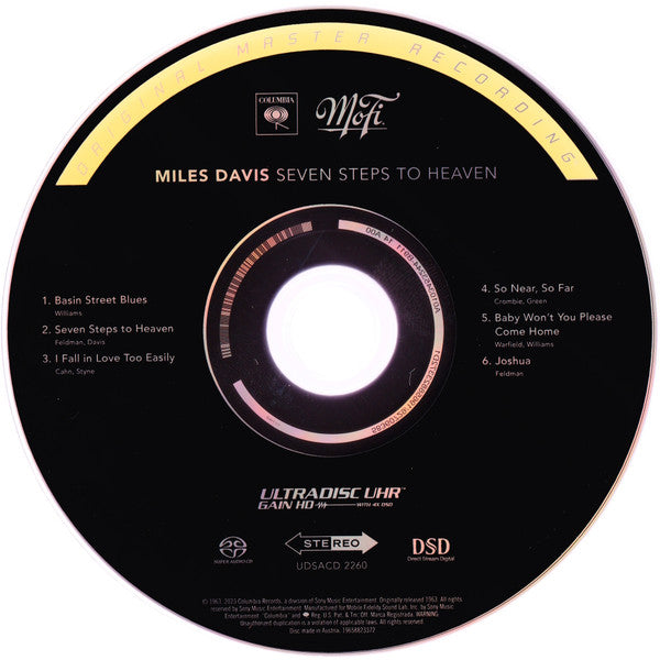 Miles Davis - Seven Steps To Heaven | Mint (M) Mint (M) - JAZZ *SACD*