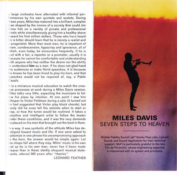 Miles Davis - Seven Steps To Heaven | Mint (M) Mint (M) - JAZZ *SACD*