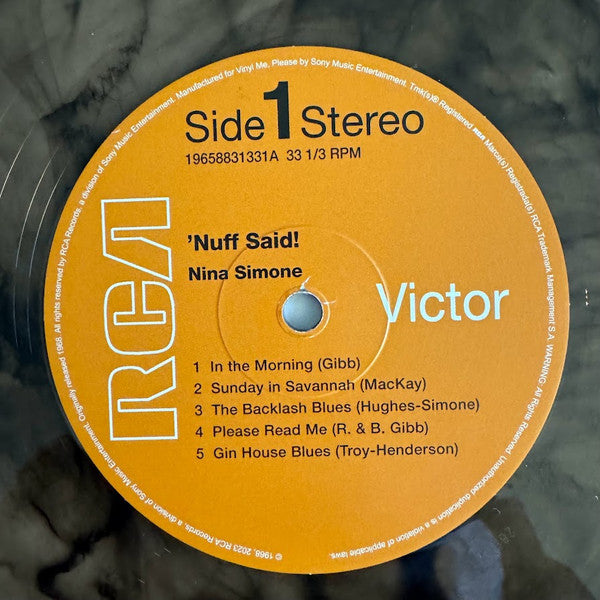 'Nuff Said! (VMP | BROWN MARBLE VINYL) | Mint (M) Mint (M) - JAZZ *SEALED/COLOR*