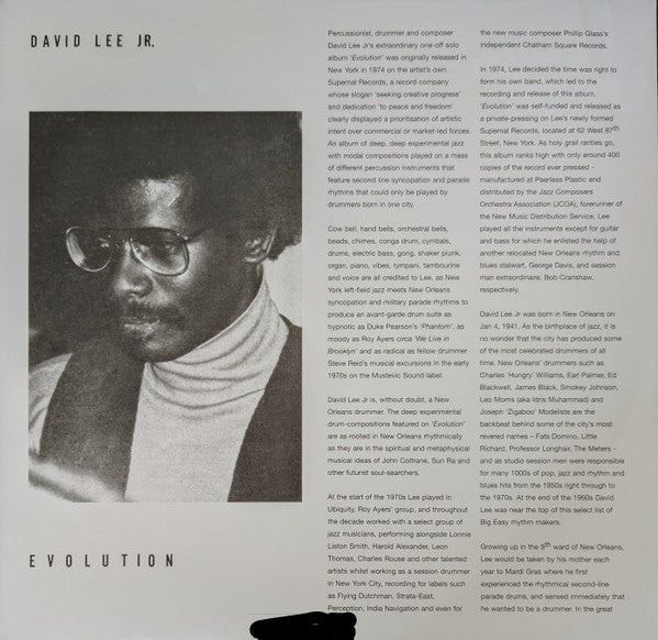 David Lee (2) - Evolution | Mint (M) Mint (M) - JAZZ *SEALED/COLOR*