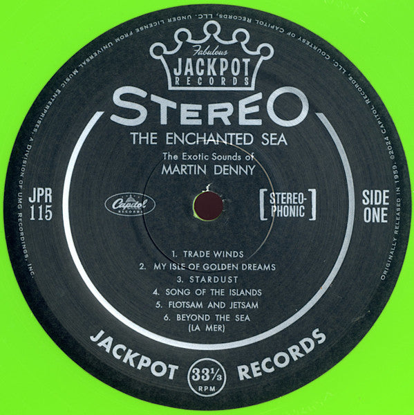 The Enchanted Sea (TIKI GREEN VINYL) | Mint (M) Mint (M) - JAZZ *SEALED/COLOR*