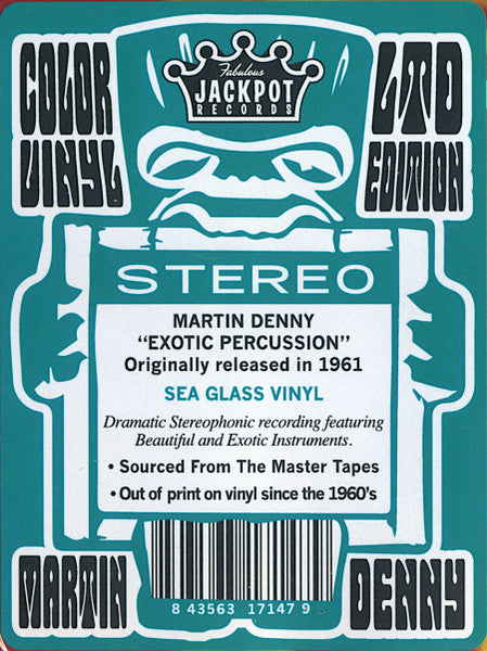 Exotic Percussion (SEA GLASS VINYL) | Mint (M) Mint (M) - JAZZ *SEALED/COLOR*