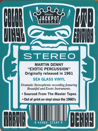 Exotic Percussion (SEA GLASS VINYL) | Mint (M) Mint (M) - JAZZ *SEALED/COLOR*
