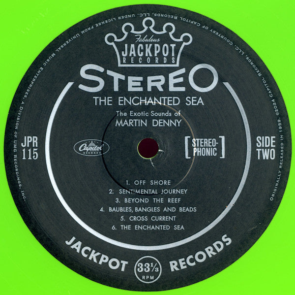The Enchanted Sea (TIKI GREEN VINYL) | Mint (M) Mint (M) - JAZZ *SEALED/COLOR*