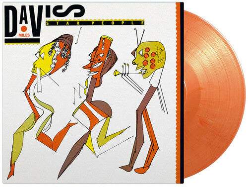 Miles Davis - Star People (ORANGE & WHITE MARBLE VINYL) | Mint (M) Mint (M) - JAZZ *SEALED/COLOR*