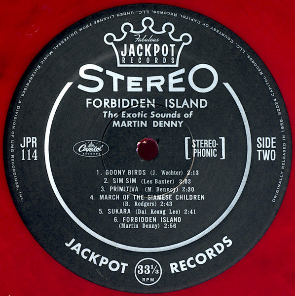 Forbidden Island (DARK LAVA VINYL) | Mint (M) Mint (M) - JAZZ *SEALED/COLOR*