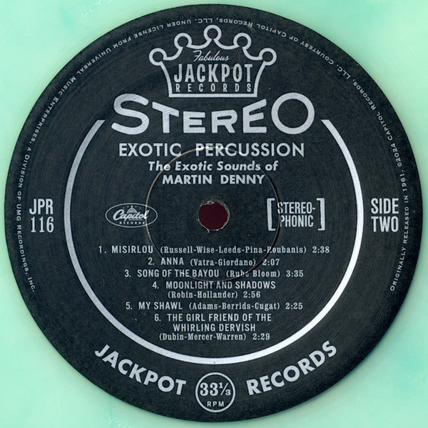 Exotic Percussion (SEA GLASS VINYL) | Mint (M) Mint (M) - JAZZ *SEALED/COLOR*