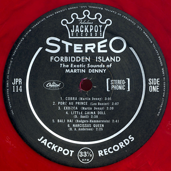 Forbidden Island (DARK LAVA VINYL) | Mint (M) Mint (M) - JAZZ *SEALED/COLOR*