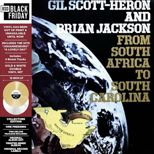 Gil Scott-Heron & Brian Jackson - From South Africa To South Carolina (RSD BLACK FRIDAY) | Mint (M) Mint (M) - JAZZ *SEALED/COLOR*