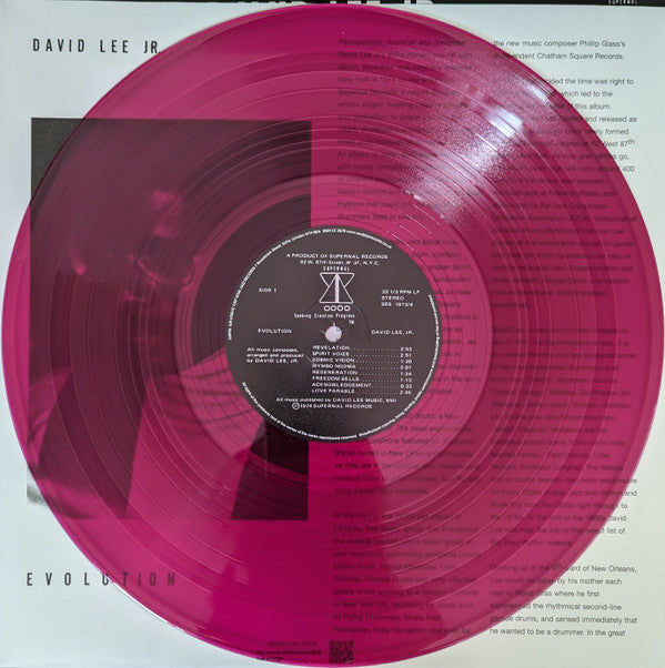 David Lee (2) - Evolution | Mint (M) Mint (M) - JAZZ *SEALED/COLOR*