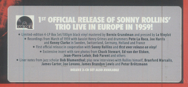 Freedom Weaver (The 1959 European Tour Recordings) | Mint (M) Mint (M) - JAZZ *SEALED/RSD/BOX*